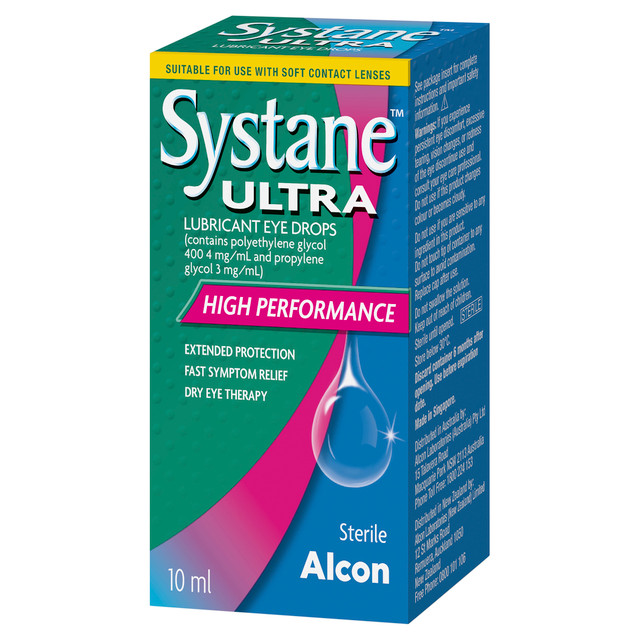 Systane Ultra Lubricating Eye Drops 10mL Systane Ultra Lubricating Eye Drops 10mL