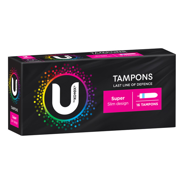 U by Kotex Tampons Super 16 Pack U by Kotex Tampons Super 16 Pack