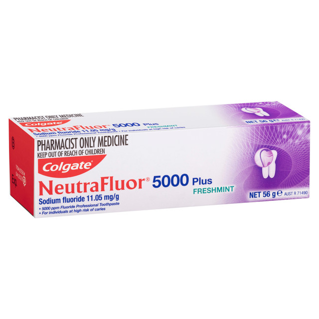 Colgate NeutraFluor 5000 Plus Fluoride Professional Toothpaste Freshmint 56g