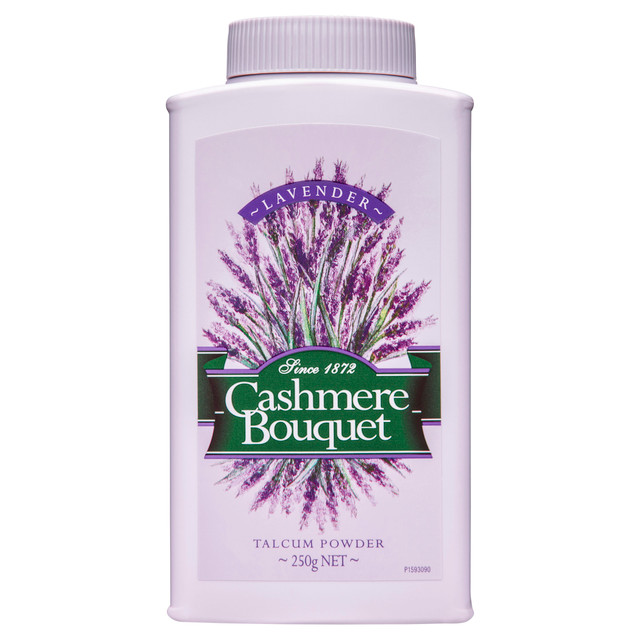 Cashmere Bouquet Talcum Powder, 250g, Fresh Lavender