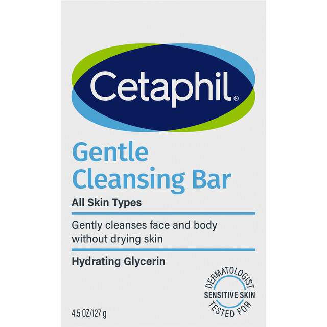 Cetaphil Gentle Cleansing Bar 127g, Gentle to Skin Cetaphil Gentle Cleansing Bar 127g, Gentle to Skin