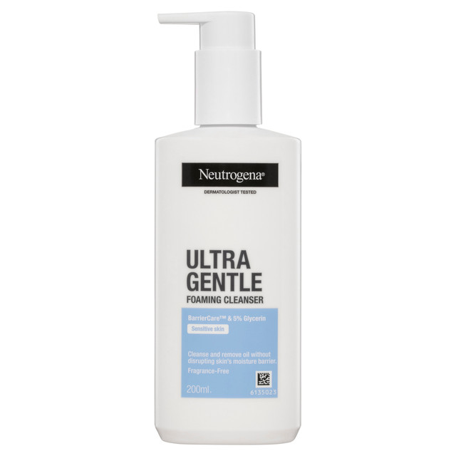 Neutrogena Ultra Gentle Foaming Face Cleanser 200mL Neutrogena Ultra Gentle Foaming Face Cleanser 200mL