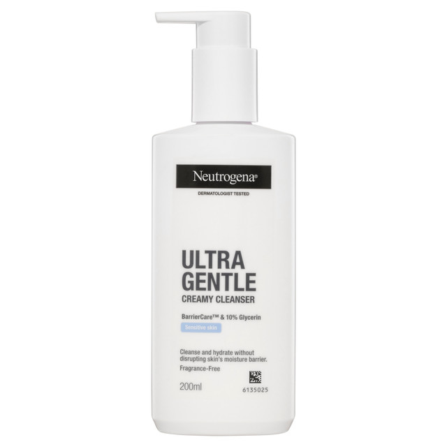 Neutrogena Ultra Gentle Creamy Face Cleanser 200mL