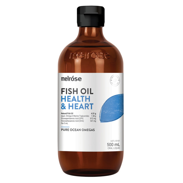 Melrose Fish Oil Health & Heart 500mL