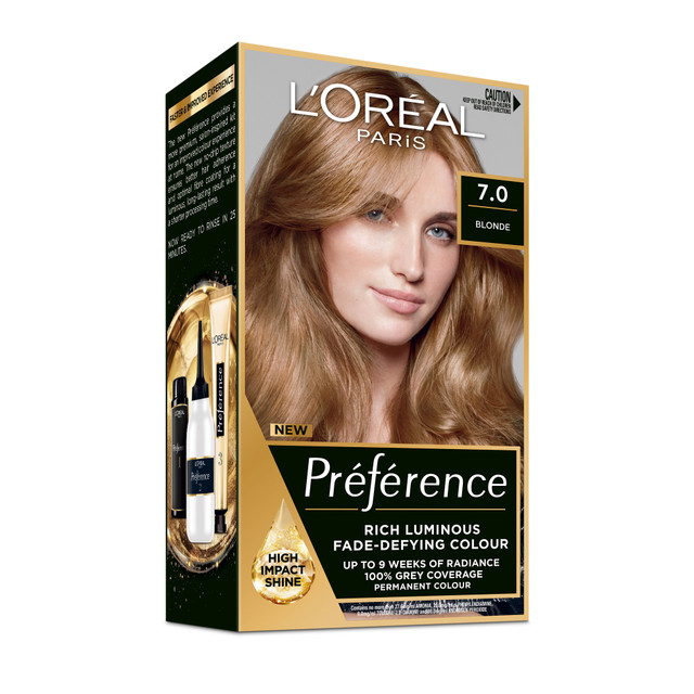 L'Oréal Paris Préférence Permanent Hair Colour - 7 Blonde L'Oréal Paris Préférence Permanent Hair Colour - 7 Blonde