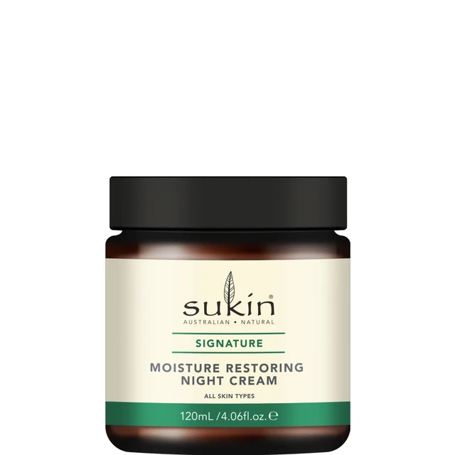 SUKIN SIGNATURE MOISTURE RESTORING NIGHT CREAM 120ML