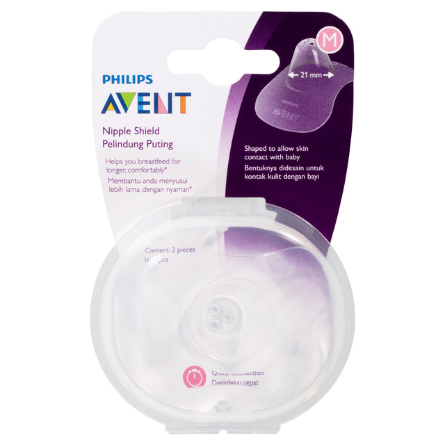 Avent Nipple Shield Medium 2 Pack, SCF153/03 Avent Nipple Shield Medium 2 Pack, SCF153/03
