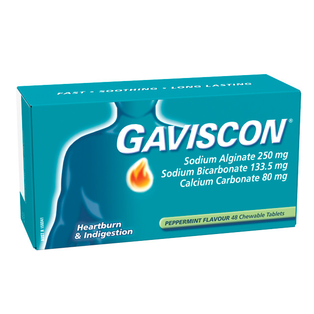 Gaviscon Core Peppermint 48 Pack Gaviscon Core Peppermint 48 Pack