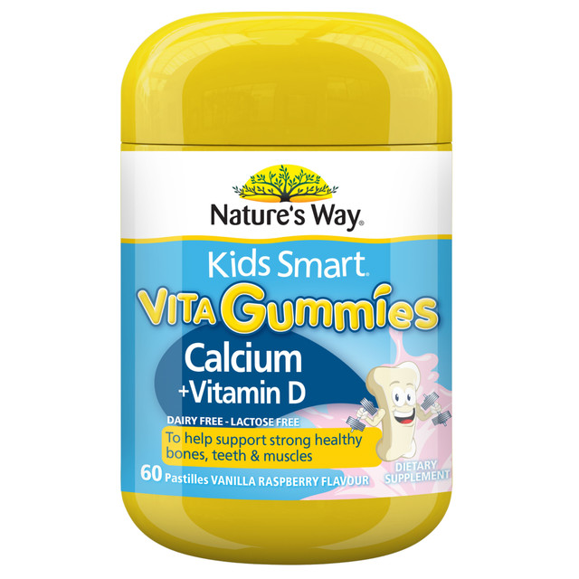 Nature's Way Kids Smart Vita Gummies Calcium + Vitamin D 60's