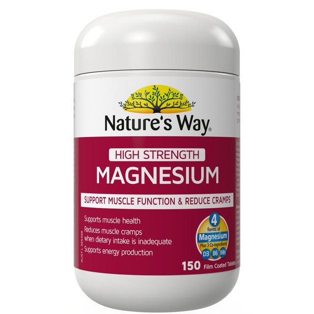 Nature's Way High Strength Magnesium 150 Tablets
