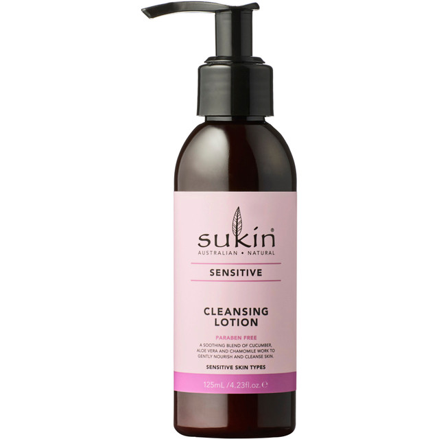 SUKIN SENSITIVE CLEANSING LOTION 125ML