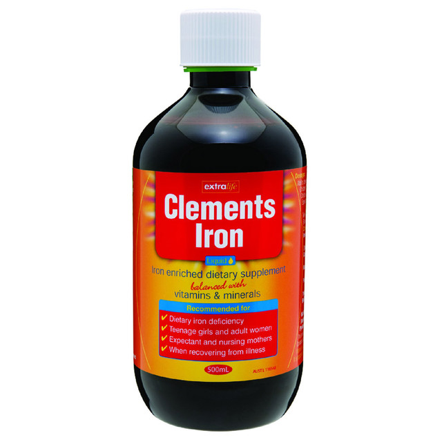 Clements Iron Liquid 500ml