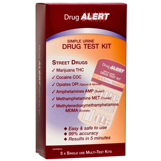 Drug Alert Street Drug Test Kit x 5