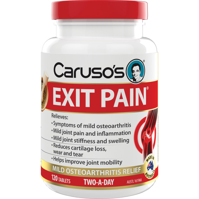 Caruso’s Exit Pain 120 Tablets