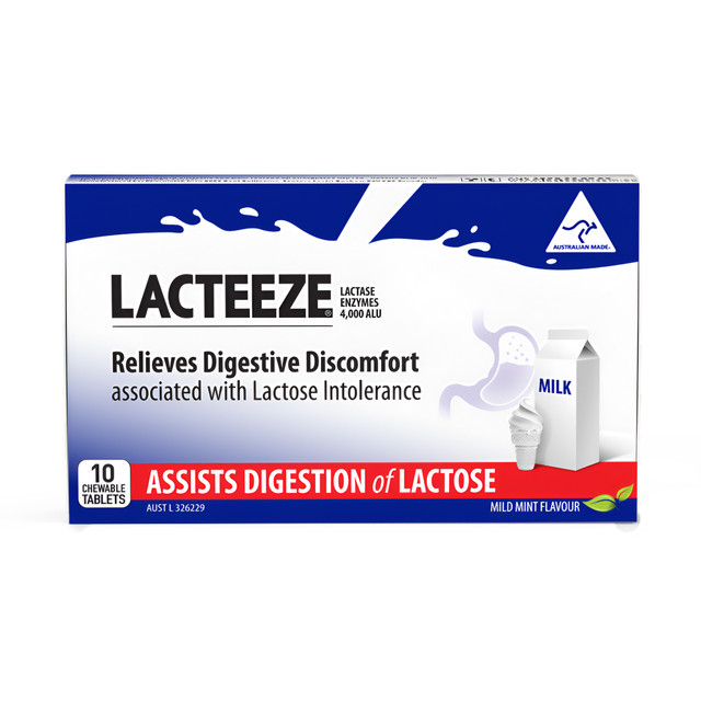 Lacteeze Tablets 10