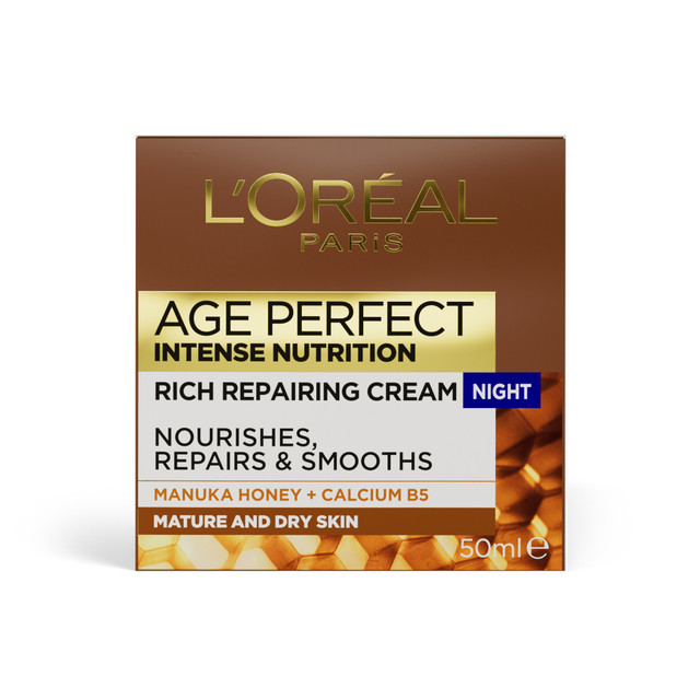 L'Oréal Paris Age Perfect Intense Nutrition Rich Repairing Night Cream L'Oréal Paris Age Perfect Intense Nutrition Rich Repairing Night Cream