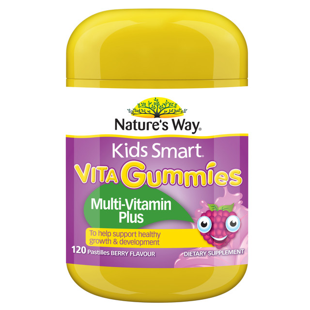 Nature's Way Kids Smart Vita Gummies Multi-Vitamin Plus 120s