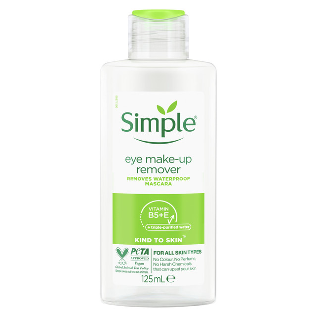 SIMPLE EYE MAKE UP REMOVER 125mL