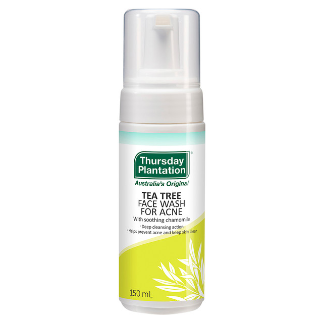 Thursday Plantation Tea Tree Face Wash for Acne 150mL Thursday Plantation Tea Tree Face Wash for Acne 150mL