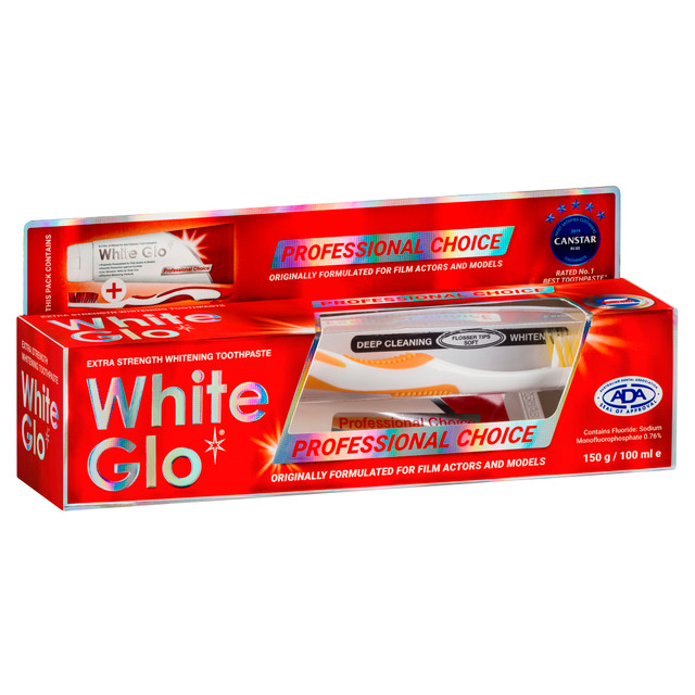 White Glo Smokers Formula Toothpaste 150g