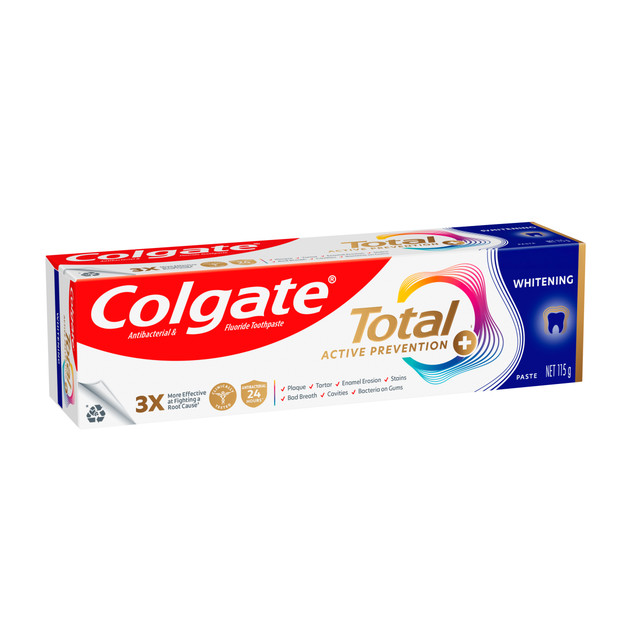 Colgate Total Active Prevention Toothpaste Whitening 115g