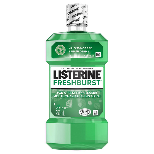 Listerine Freshburst Mouthwash 250mL Listerine Freshburst Mouthwash 250mL