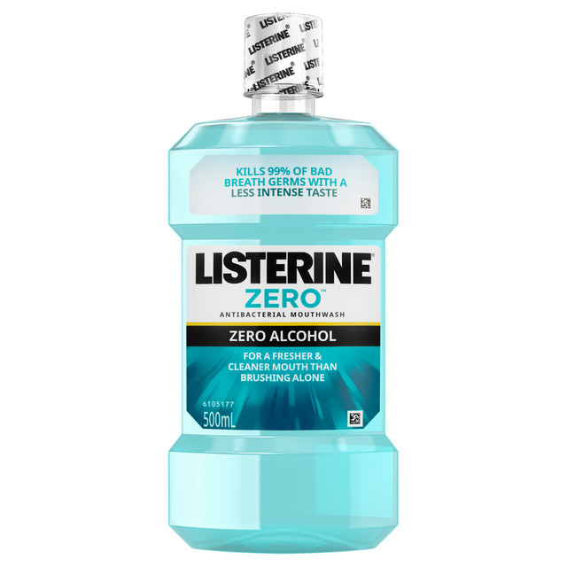 Listerine Zero Mouthwash 500mL