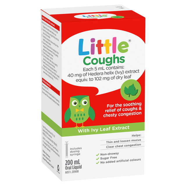 Little Coughs Oral Liquid Original 200mL Little Coughs Oral Liquid Original 200mL