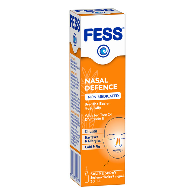 FESS Nasal Defence Saline Spray 30mL