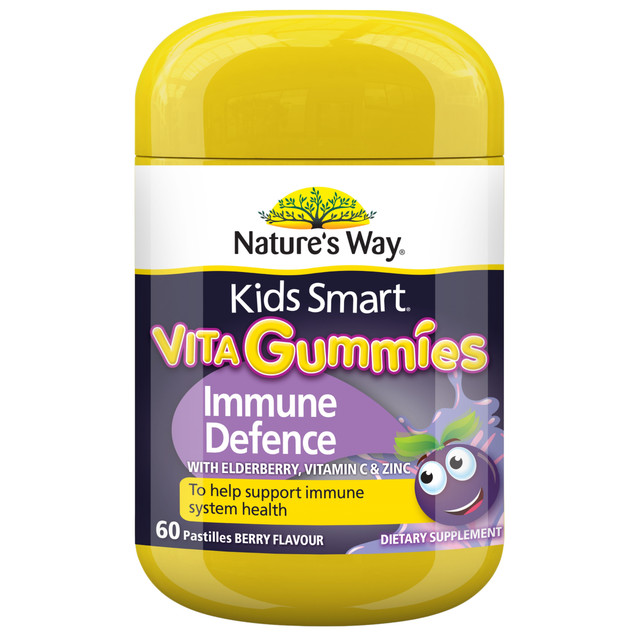 Nature's Way Kids Smart Vita Gummies Immune Defence 60's