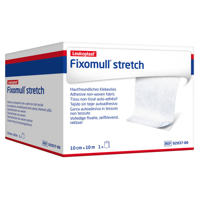 FIXOMULL STRETCH 10CM X 10M WHITE 