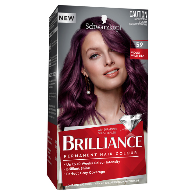 Schwarzkopf Brilliance 59 Violet Wild Silk Schwarzkopf Brilliance 59 Violet Wild Silk