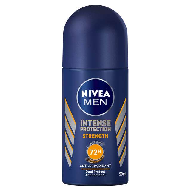 NIVEA MEN Intense Protection Strength Anti-perspirant Roll-On Deodorant 50ml