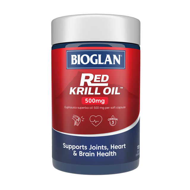 Bioglan Red Krill Oil 500mg 120s Bioglan Red Krill Oil 500mg 120s