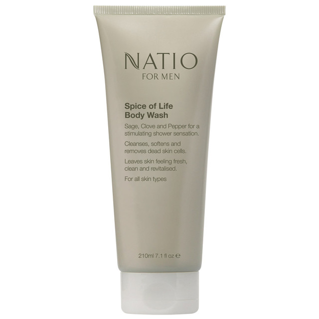Natio For Men Spice of Life Bodywash 210ml Natio For Men Spice of Life Bodywash 210ml