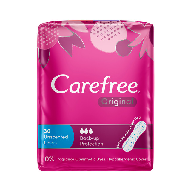 Carefree Original Unscented Liners 30 pack Carefree Original Unscented Liners 30 pack