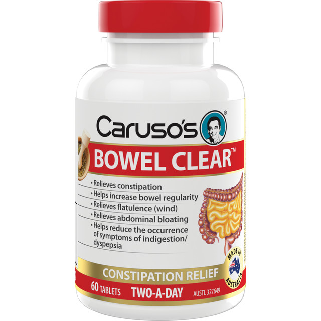 Caruso's Bowel Clear 60 Tablets