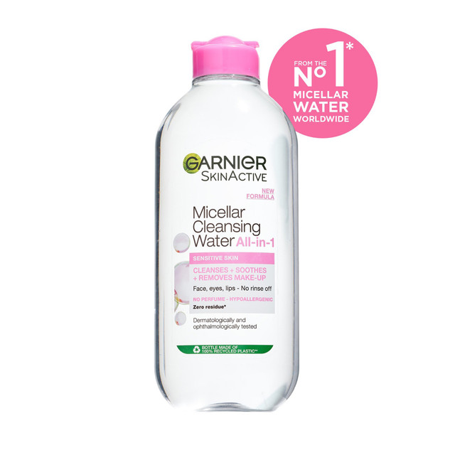 Garnier SkinActive Micellar Cleansing Water All-in-1 Cleanser & Makeup Remover for All Skin Types 400ml