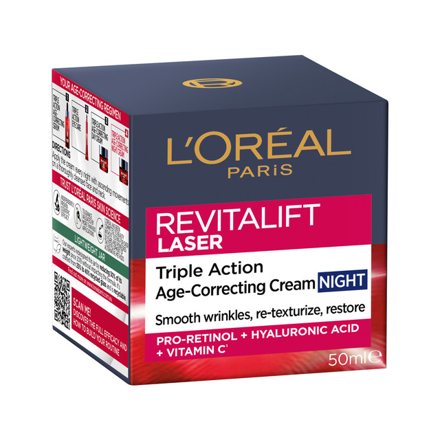 L'Oreal Revitalift Laser Anti-Ageing Night Cream 50ml
