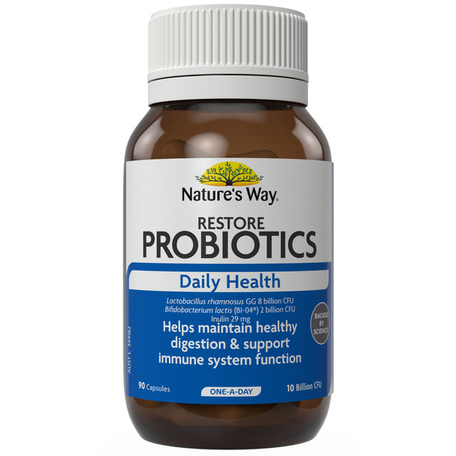 Nature's Way Restore Probiotics Daily Health 90s