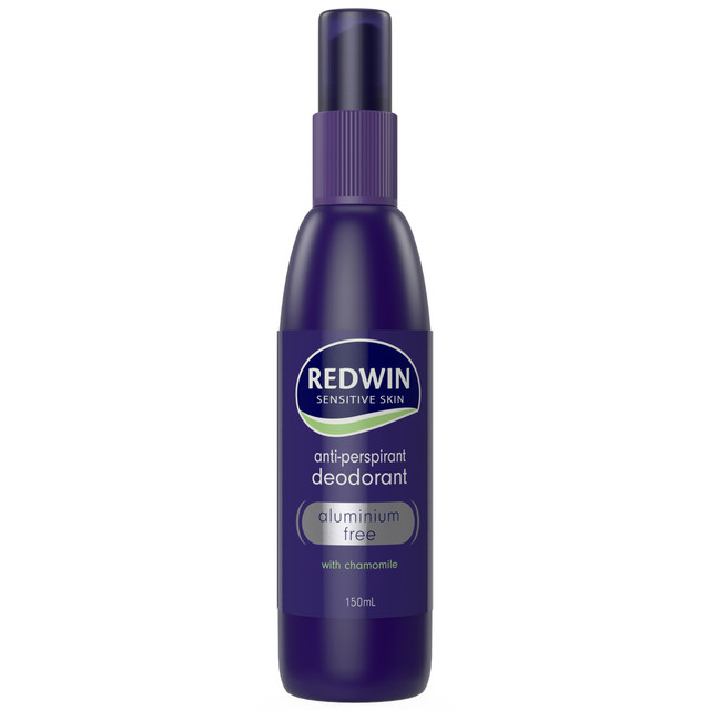 Redwin Sensitive Skin Pump Deodorant 150ml - Aluminium Free