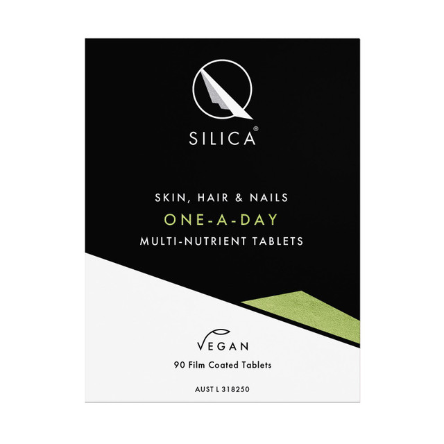 Q Silica One-A-Day Intensive Skin, Hair, and Nail Formula 90 Tablets