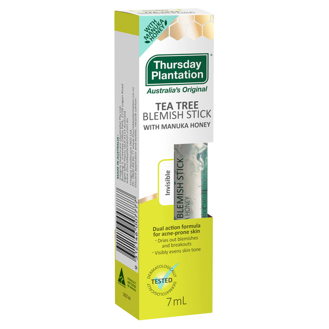 Thursday Plantation Tea Tree Blemish Stick with Manuka Honey 7mL Thursday Plantation Tea Tree Blemish Stick with Manuka Honey 7mL