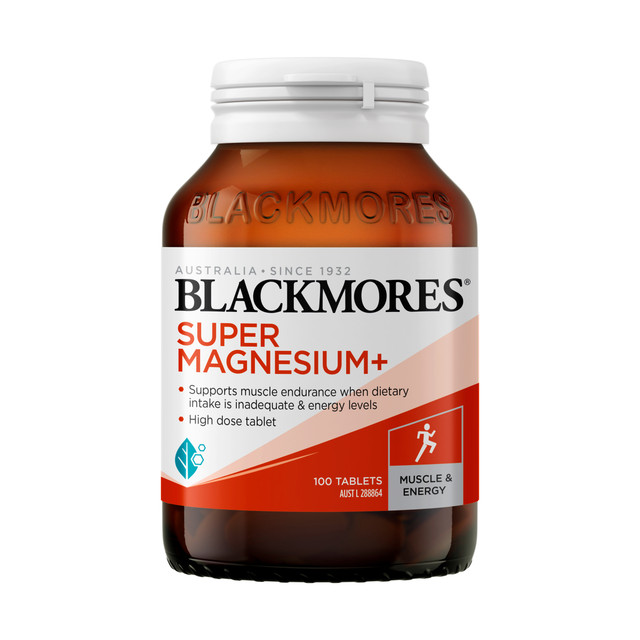 Blackmores Super Magnesium Plus 100 Tablets Blackmores Super Magnesium Plus 100 Tablets