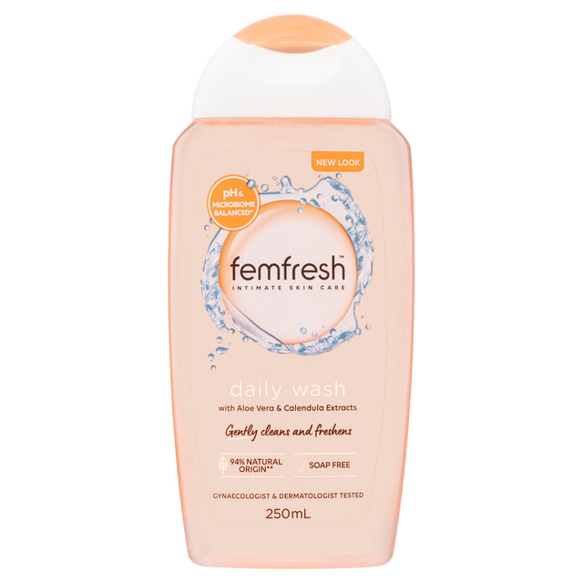 femfresh Daily Soap-free Intimate Wash with Aloe Vera & Calendula Extracts 250mL