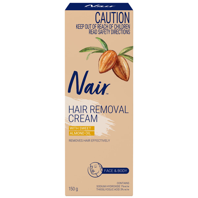 Nair Hair Removal Cream | Face & Body | 150g 