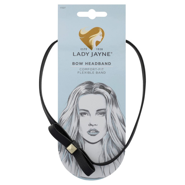 Lady Jayne Leather Bow Headband
