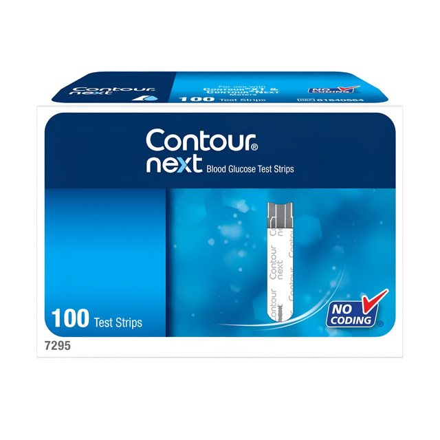 Contour Next Blood Glucose Test Strips 100 