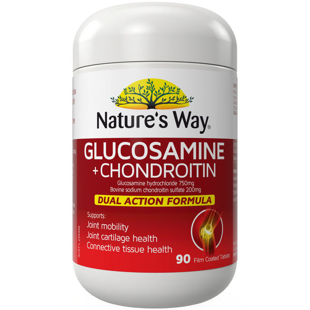 Nature's Way Glucosamine and +  Chondroitin 90s