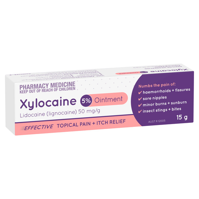 Xylocaine 5% Ointment 15g Xylocaine 5% Ointment 15g